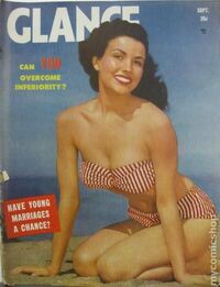 Glance September 1952 magazine back issue cover