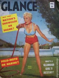 Glance November 1952 magazine back issue cover