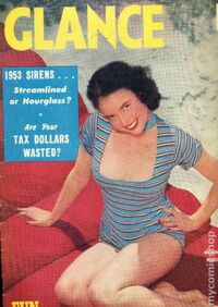 Glance December 1952 magazine back issue cover
