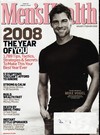 Men's Health January/February 2008 magazine back issue cover
