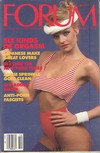 Penthouse Forum October 1985 magazine back issue cover