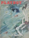 Playboy August 1955 magazine back issue cover