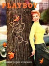 Playboy November 1955 magazine back issue cover