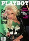 Playboy April 1998 magazine back issue cover