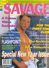 Savage Male # 2 magazine back issue cover