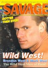 Savage Male # 7 magazine back issue cover